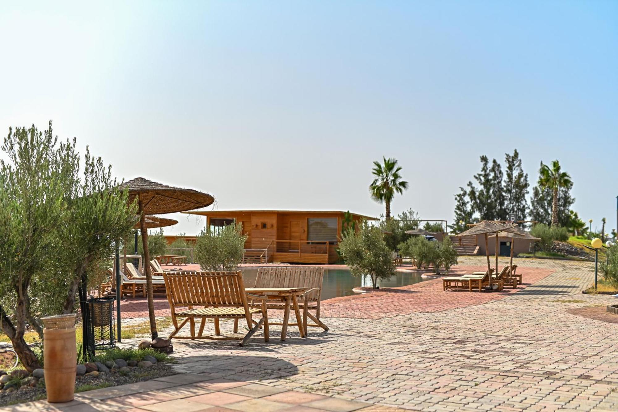 Le Parc Des Oliviers Hotel Hrabil Saâda Kültér fotó