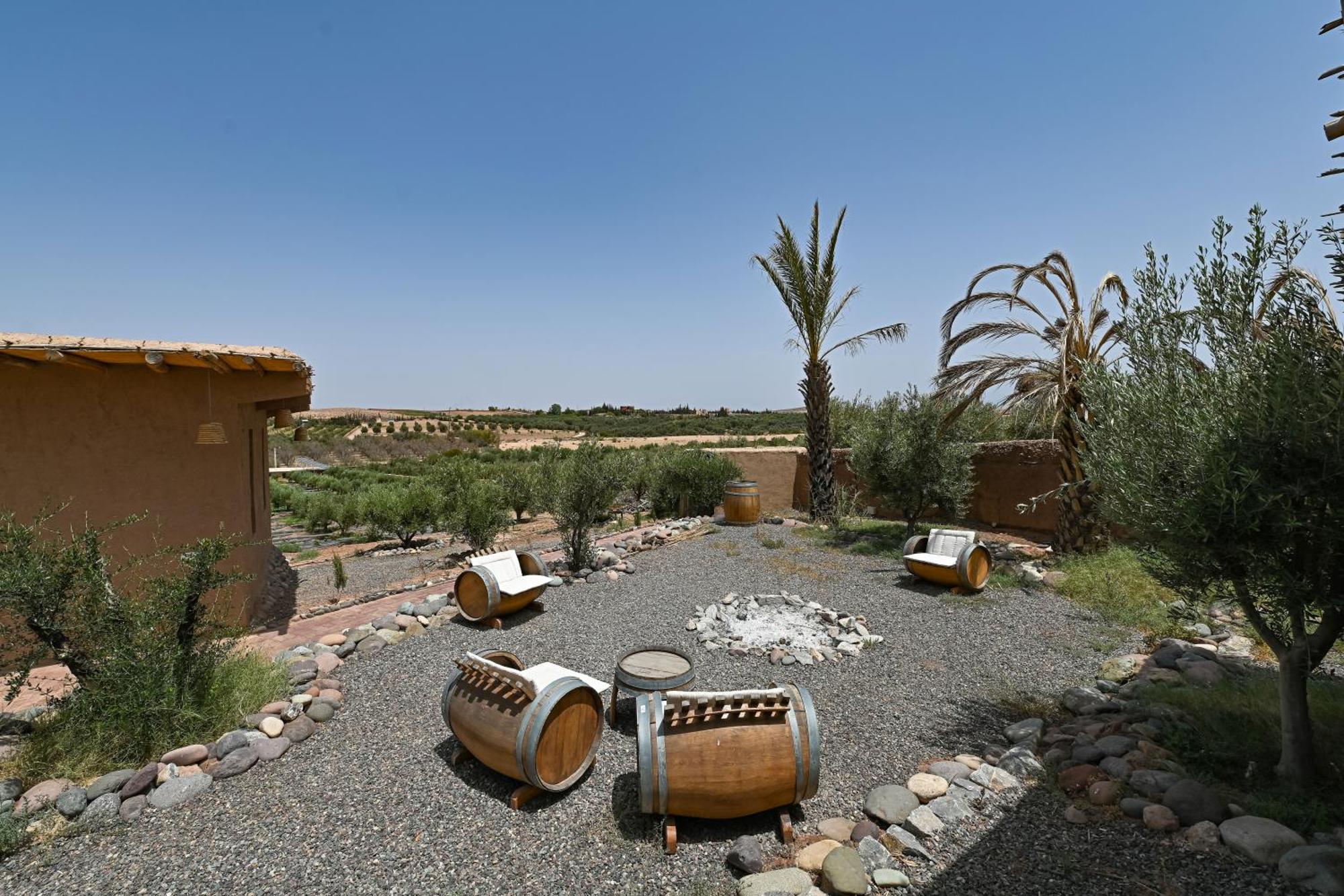 Le Parc Des Oliviers Hotel Hrabil Saâda Kültér fotó